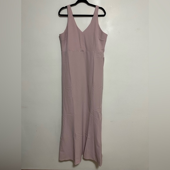 Show Me Your Mumu Morgan Maxi Trumpet Dress in Vintage Rose - Picture 6 of 9